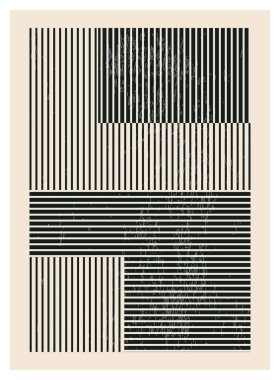 Moda soyut yaratıcı minimalist sanatsal el yapımı kompozisyon