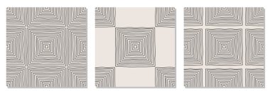 Soyut el çizimi kompozisyonu olan bir dizi modaya uygun minimalist kusursuz model.