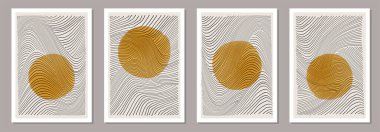 Soyut, yaratıcı, minimalist, sanatsal el kompozisyonu.