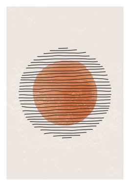 Moda soyut yaratıcı minimalist sanatsal el yapımı kompozisyon