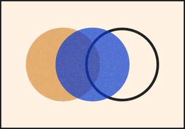 Moda soyut yaratıcı minimalist sanatsal geometrik kompozisyon