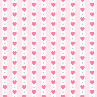 kalpleri ve çizgili arka plan ile sorunsuz