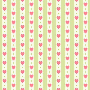 kalpleri ve çizgili arka plan ile sorunsuz