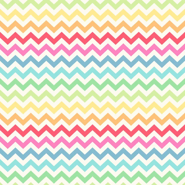 Cute retro chevron seamless pattern — Stock Vector