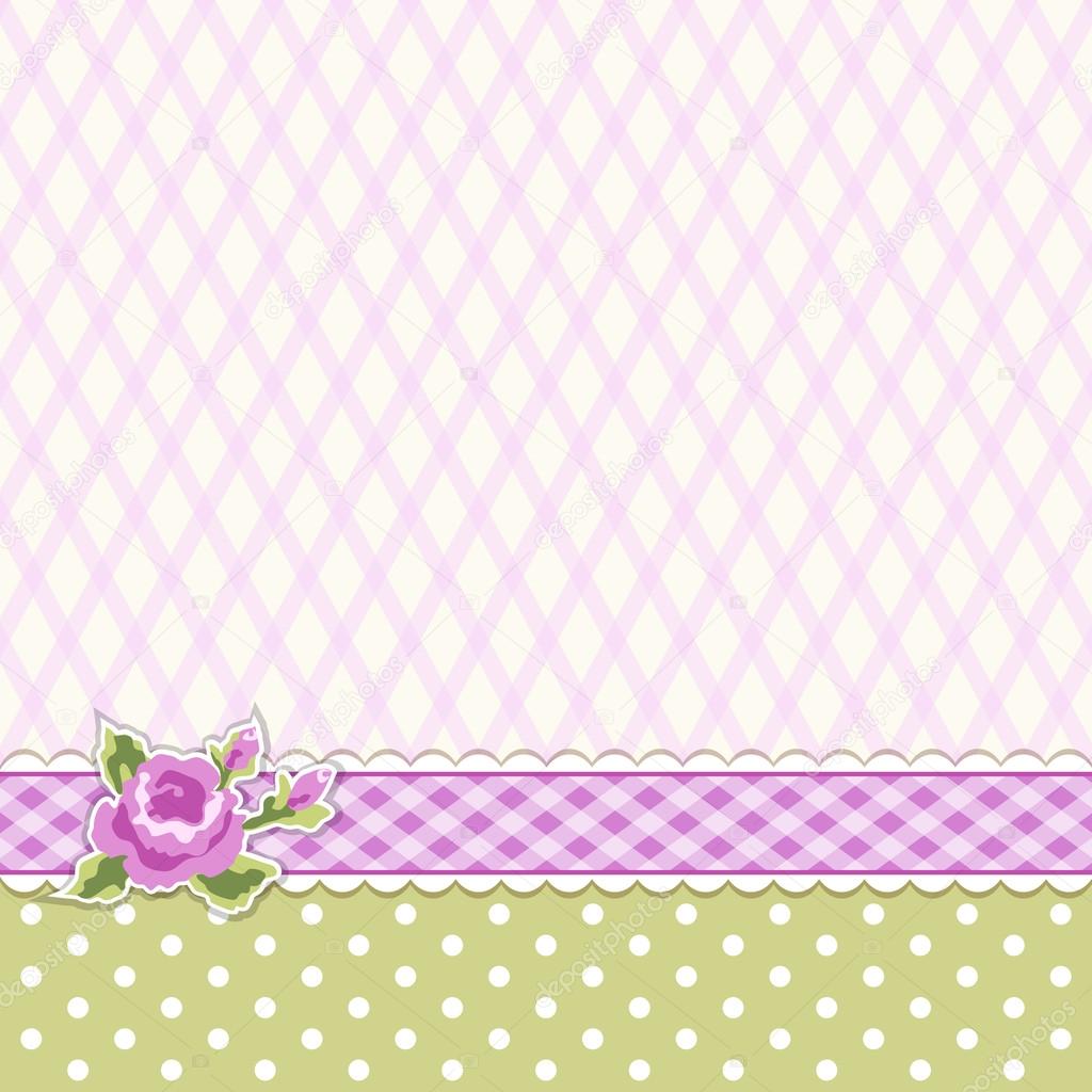 classic vintage striped background with textile ribbon classic vintage striped background with textile ribbon