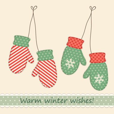 Baby Mittens Free Vector Eps Cdr Ai Svg Vector Illustration Graphic Art