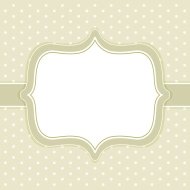 İlkel retro çerçeve