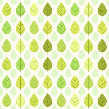 Ağaç bahar Dikişsiz desen bırakır