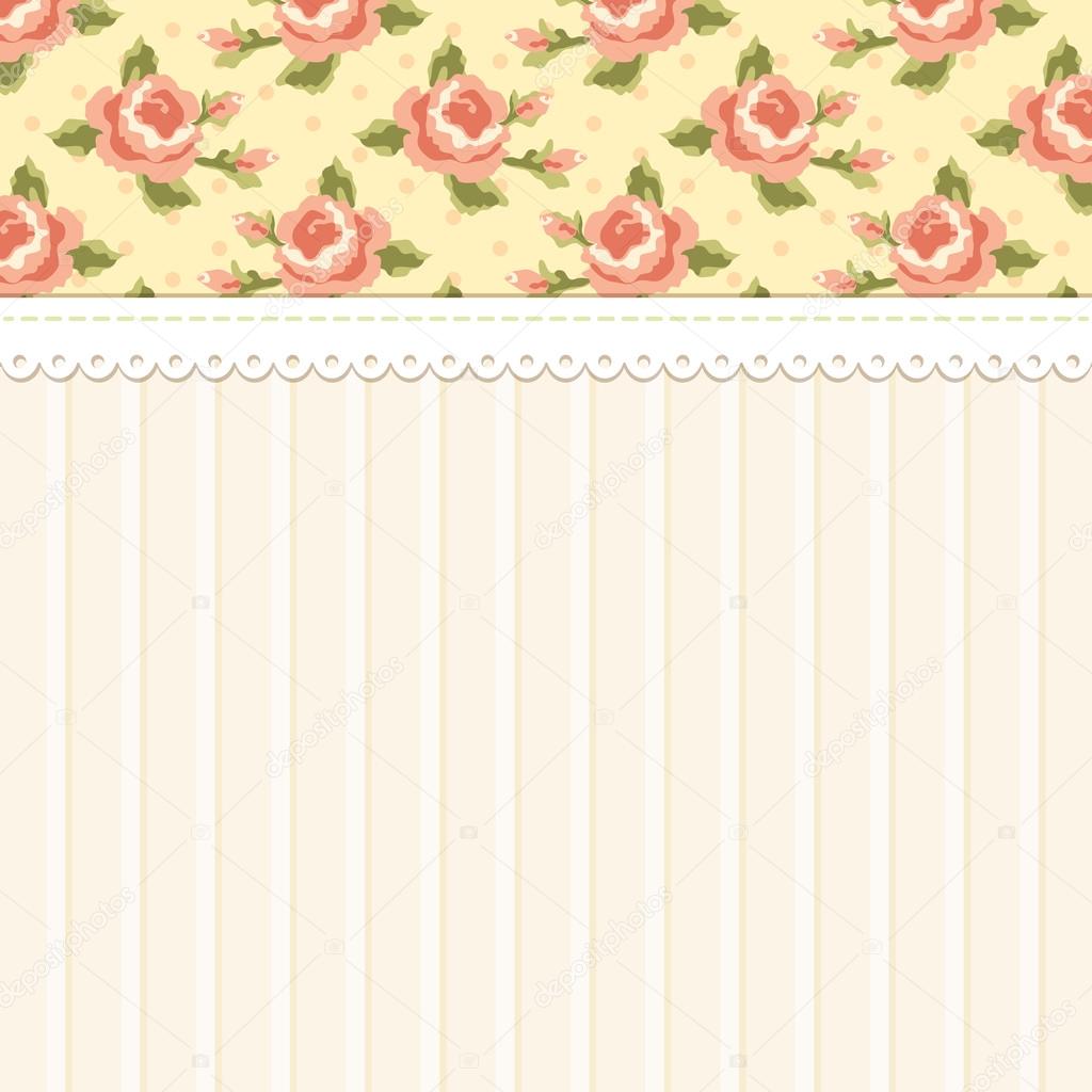 Cute vintage shabby chic background