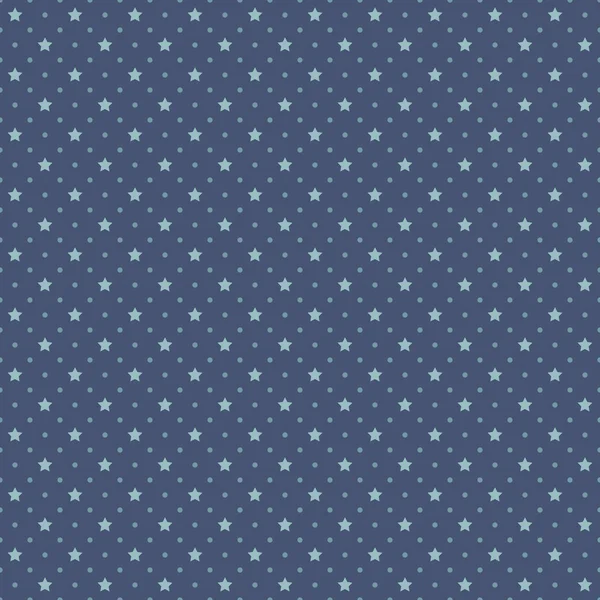 Stars and polka dots background — Stock Vector