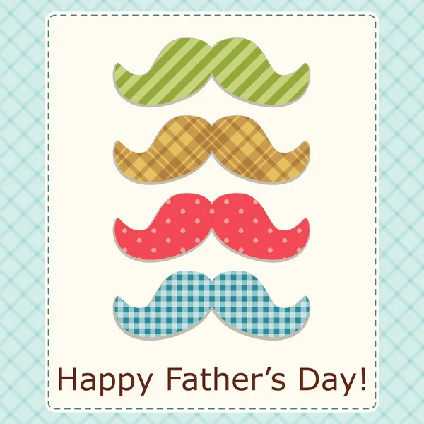 Father's day card — Stock Vector