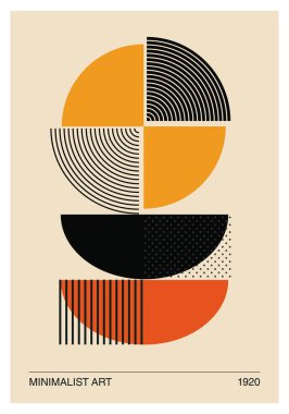 En az 20 'lik geometrik tasarım posteri, ilkel şekilli vektör şablonu, modern hipster tarzı.