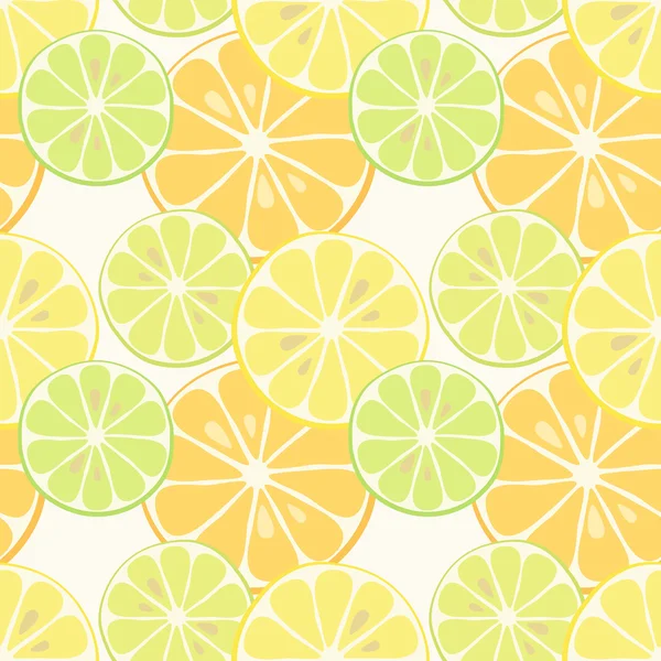 Cute Citrus Fruits Lemon, Lime and Orange background in vivid tasty ...