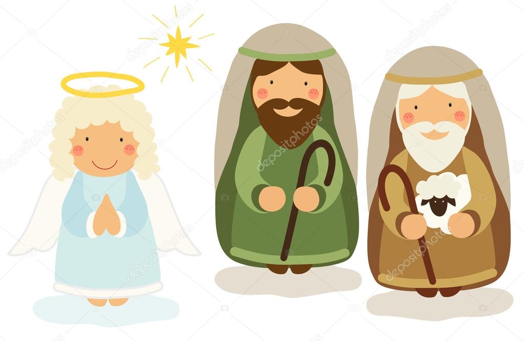 characters of Nativity scene