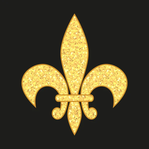 Schöne fleur de lis Textur — Stockvektor