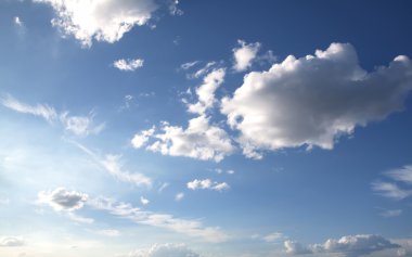 Mavi gökyüzü arkaplanı.