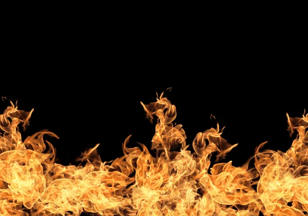 Fire flames background — Stock Photo, Image