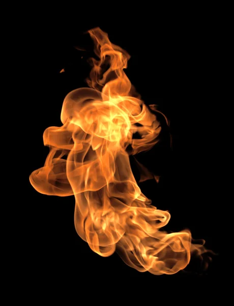 Fire flames bakgrund — Stockfoto