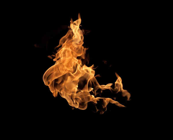 Fire flames bakgrund — Stockfoto