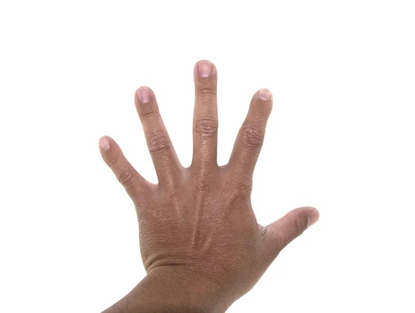 Man hand sign isolated — Stock Photo, Image