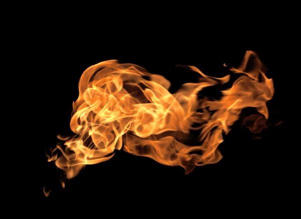 Brand vlammen collectie — Stockfoto