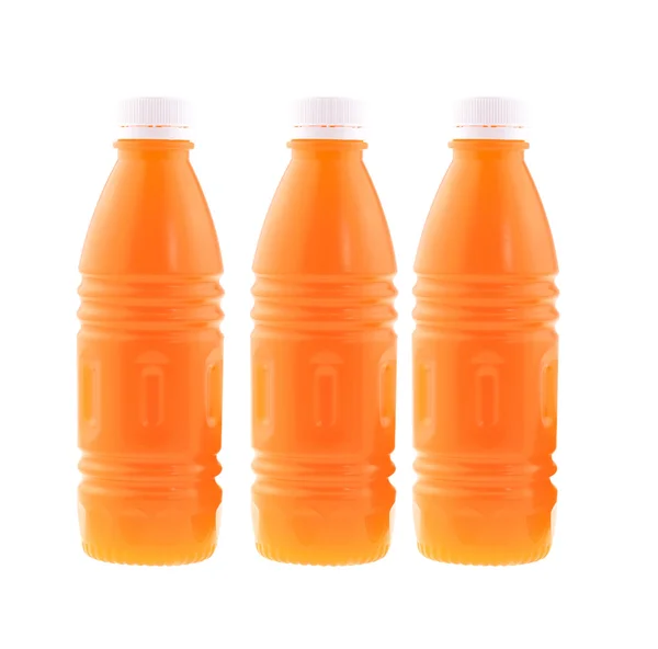 Botella de jugo de naranja mandarina — Foto de Stock