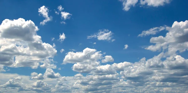 Sky Blue High Angle Wide Angle Beautiful Nature — Stock Photo, Image