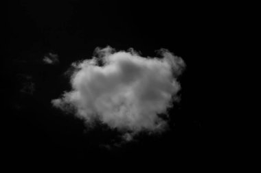 Sis veya duman izole edilmiş şeffaf özel efekt.