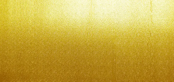 Shiny Yellow Leaf Gold Foil Texture Background — Stock Photo, Image