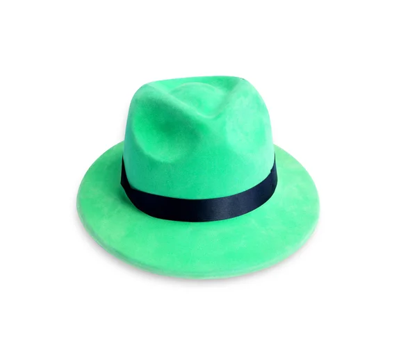 Зелений шапка я — стокове фото