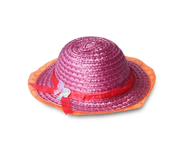 Jolie chapeau de paille — Photo