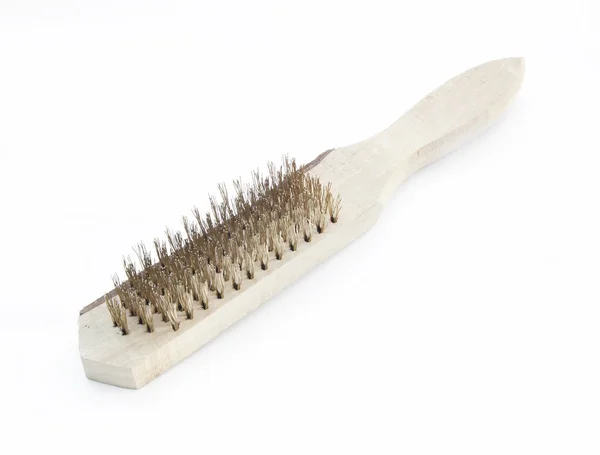 Brosse métallique en laiton — Photo