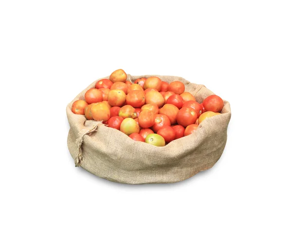 Sacchi di imballaggio di pomodoro — Foto Stock