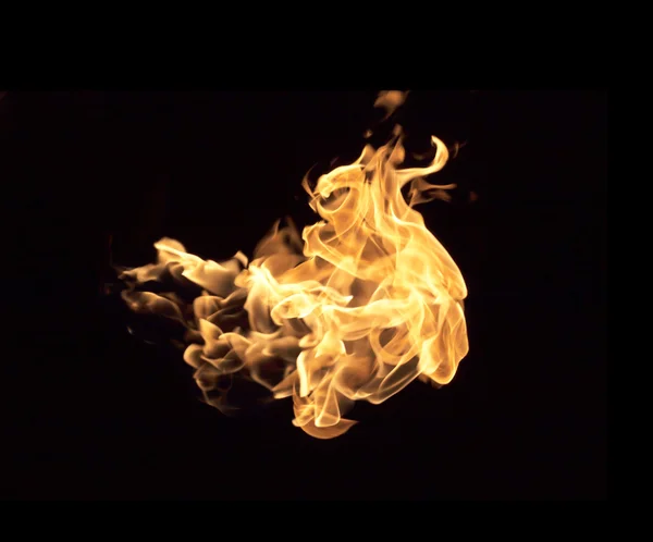 Flammenbrand — Stockfoto
