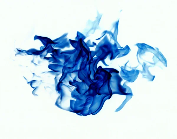 Голубое пламя — стоковое фото