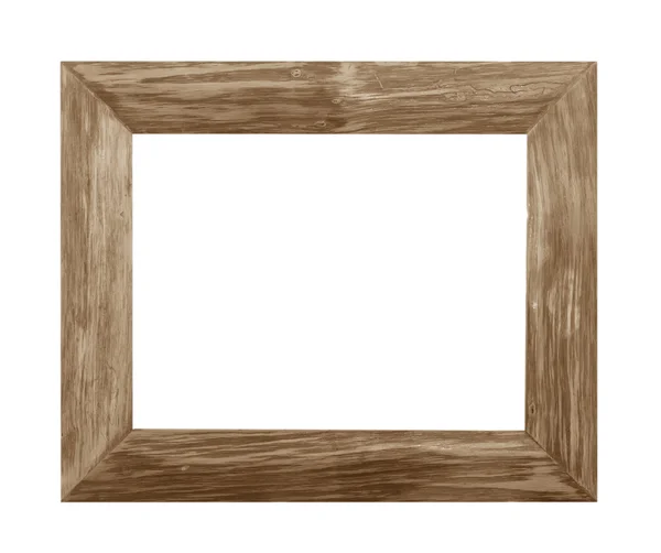 Dřevěný rám — Stock fotografie