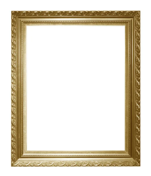 Rámeček zlatý obrázku — Stock fotografie