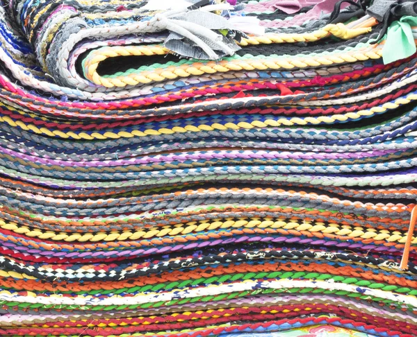 Kolorowy stóp chusteczki — Zdjęcie stockowe
