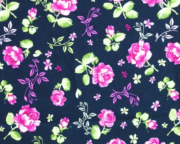 Fabric roses wallpaper — Stock Photo, Image