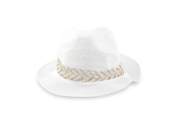 Chapeau isolé sur fond blanc. — Photo