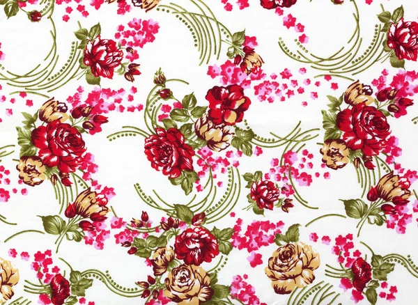 Chintz flowers wallpaper texture — Stock Photo, Image