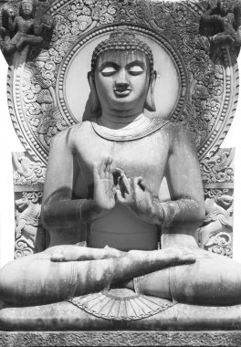 Eski taş antik Buda