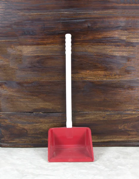 Plastic dustpan — Stock Photo, Image