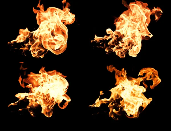 火火焰 — 图库照片
