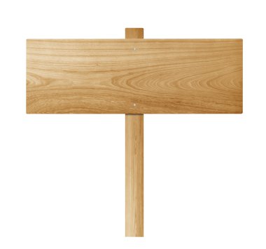 eski ahşap işareti