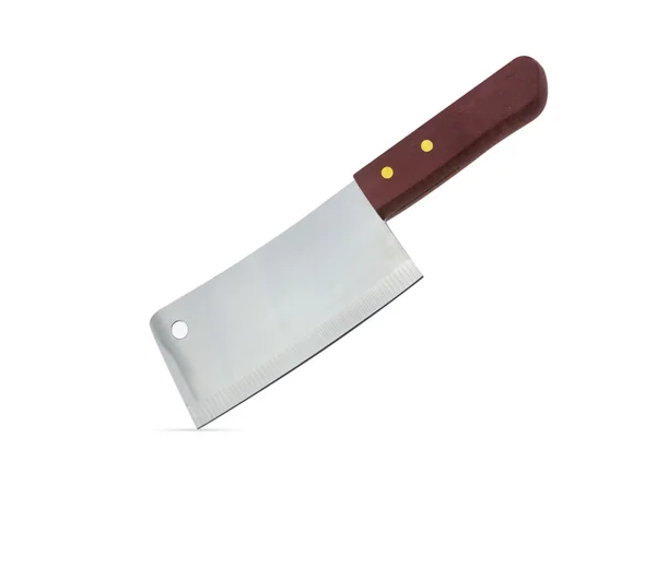 Cuchillo aislado sobre fondo blanco. — Foto de Stock