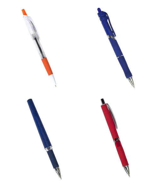 Старая синяя ручка — стоковое фото