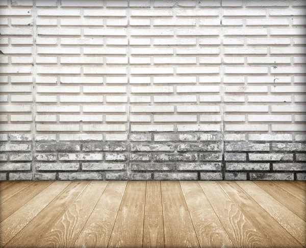 바닥 나무 벽 — 스톡 사진