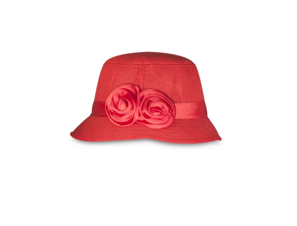 Fashion red  hat — Stock Photo, Image