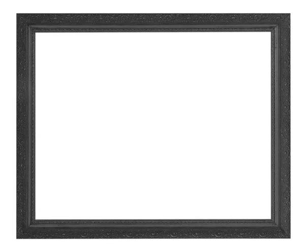 Oude antieke zwart frame — Stockfoto